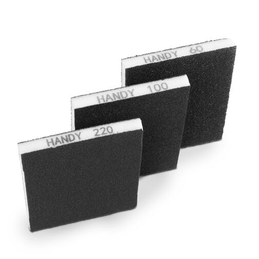 11190B • Csiszolószivacs szett - 125 x 100 x 12 mm - 3 db / csomag