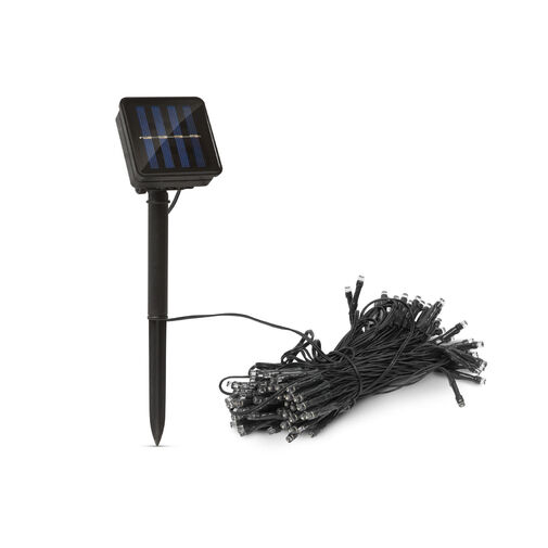 11242 • LED-es szolár fényfüzér - 50 db színes LED - 2 funkció - 5+2 m