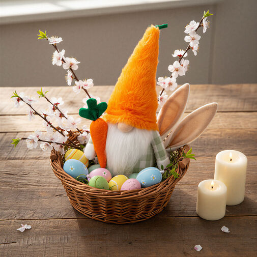 11573 • Textil dekoráció - manó - 25 cm