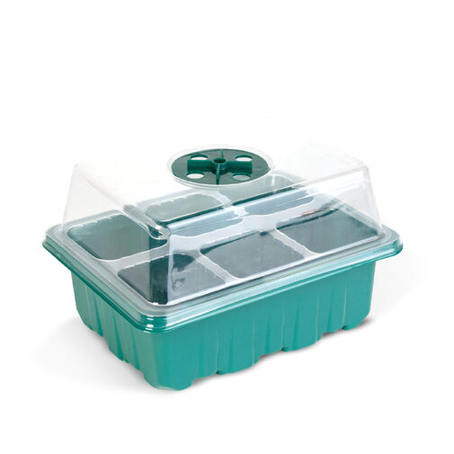 11983 • Palántanevelő szett tetővel - 18,5 x 14,5 x 11 cm