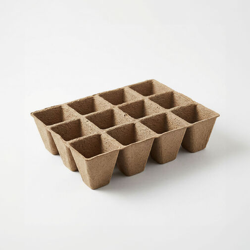 11988 • Cserepes palántanevelő tálca - 15,2 x 11,5 x 4,3 cm - 4 db / csomag