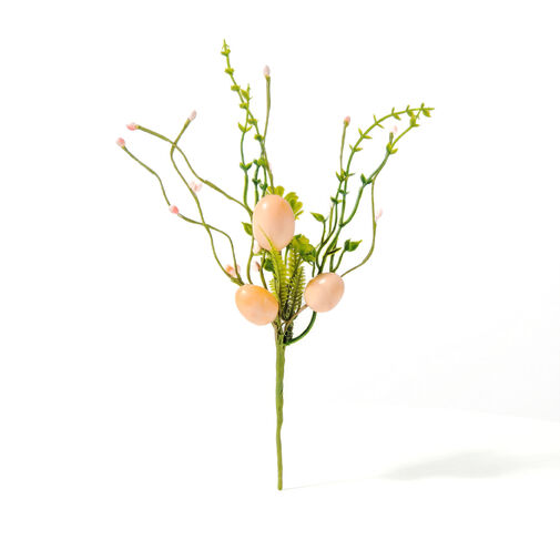 57926A • Húsvéti tojásfa ág - rózsaszín - 28 x 16 cm