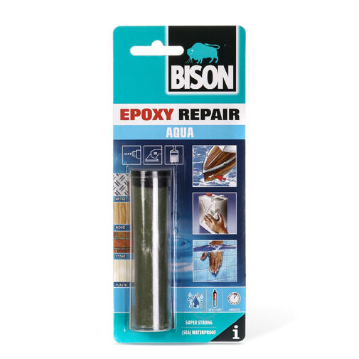 B04024 • BISON kétkomponensű vízálló gyurmaragasztó 56 g