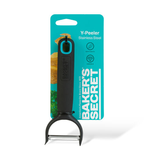 BS41176 • Baker's Secret konyhai hámozó - rozsdamentes acél - 18 x 6,5 x 2,2 cm