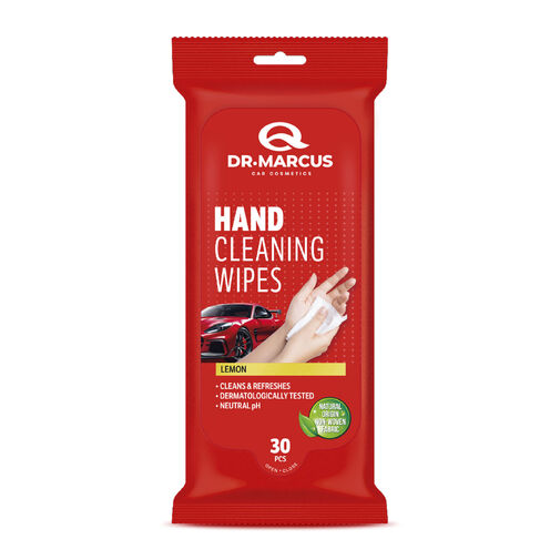 DRM76433 • Dr. Marcus TITANIUM - kéztisztító kendők – Lemon – 30 db