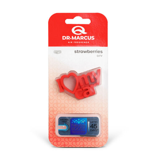 DRM76936 • Dr. Marcus CITY I LOVE MY CAR STRAWBERRIES Illatosító